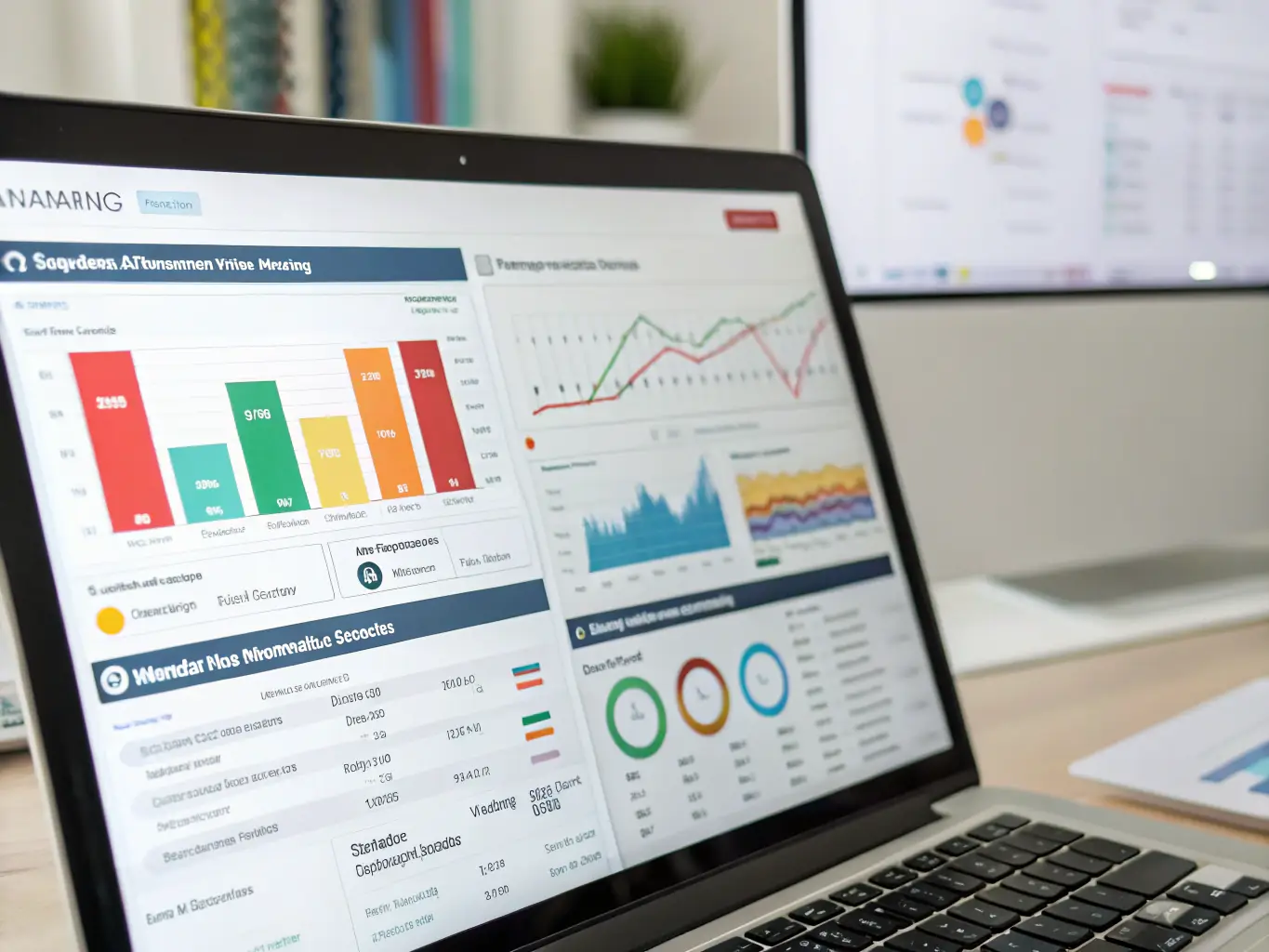 An image showcasing a fleet management dashboard with integrated safety analytics, displaying key metrics such as speed violations, driver behavior, and accident reports. The dashboard should appear intuitive and informative.